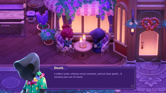 Official Moonlight Peaks night homestead screenshot — first-night loop starting point