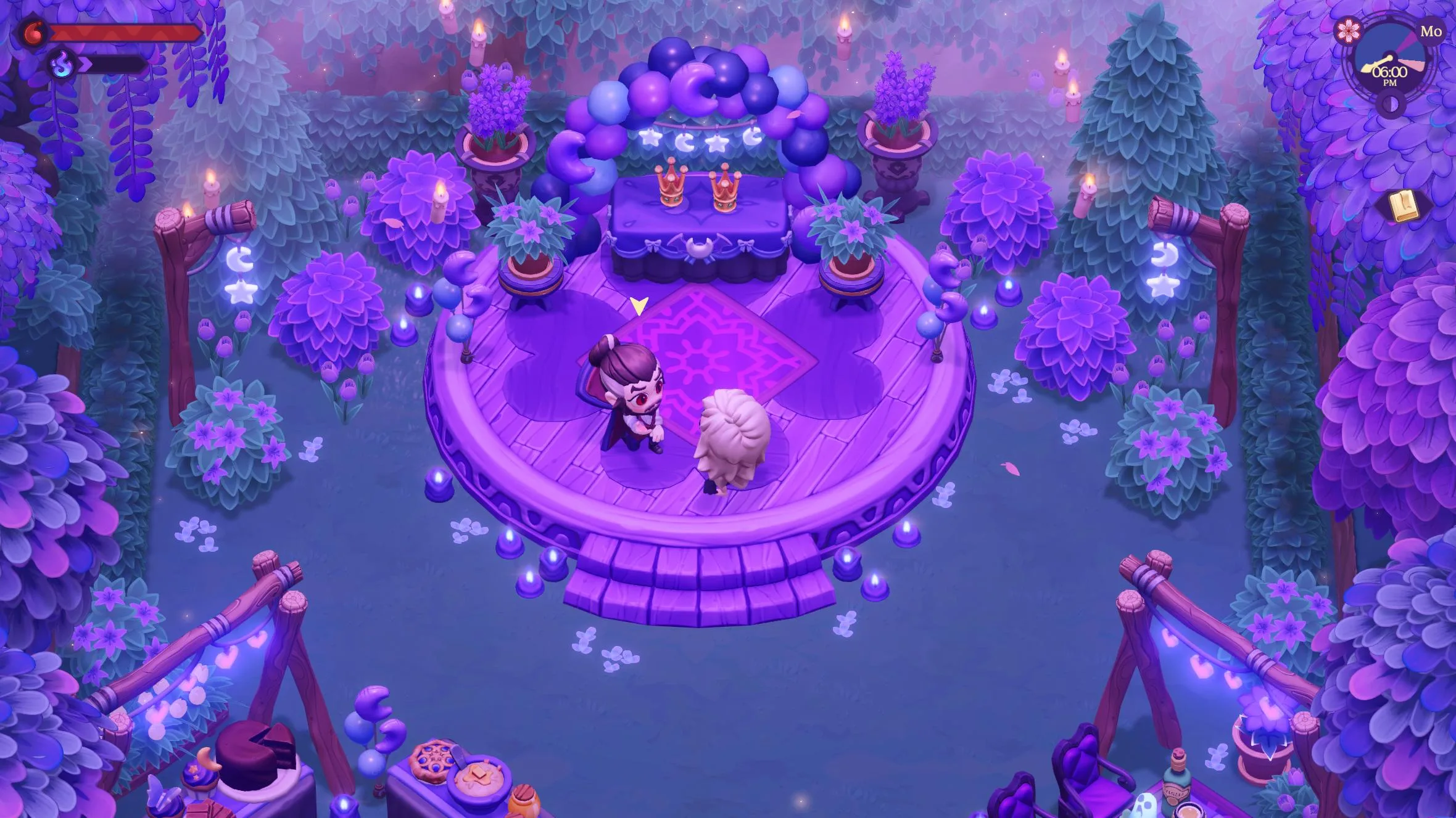 Moonlight Peaks gift-giving and friendship system